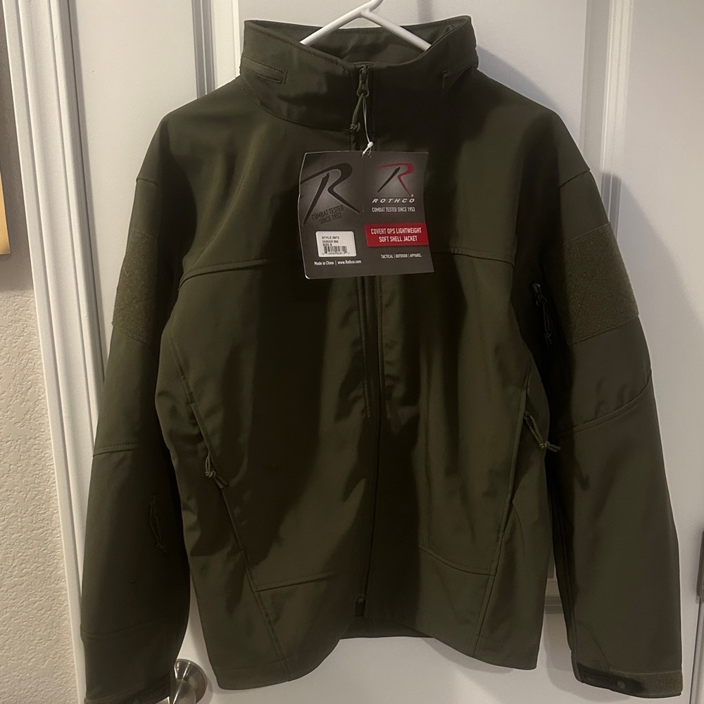 Rothco Men's Green Military Field Jacket